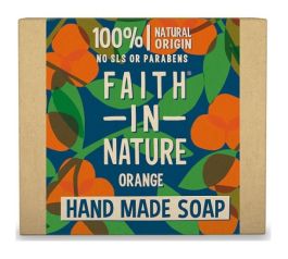 Faith In Nature Orange Pure Vegetable Soap 100g