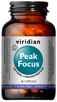 Viridian Peak Focus Veg Caps 60 size #923