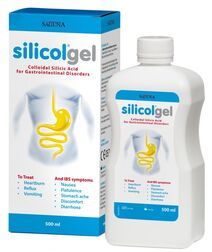 Saguna Silicol Gel Colloidal Silicic Acid For Gastrointestinal Disorders 500ml (6 Pack)