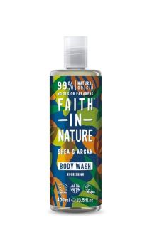 FAITH IN NATURE SHEA & ARGAN BODY WASH # 400ML