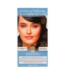 Tints of Nature 2N Natural Darkest Brown Permanent Hair Colour