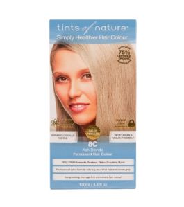 Tints of Nature 8C Ash Blonde Permanent Hair Colour