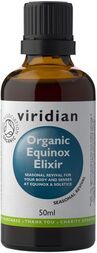 Viridian Equinox Elixir (Organic) (Dandelion, Burdock, Artichoke, Nettle, Cleavers) NV 50ml size #630