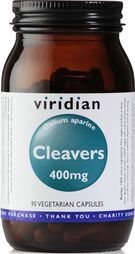 Viridian Cleavers 400mg Veg Caps 90 size #809