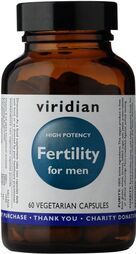 Viridian Fertility for Men (High Potency) Veg Caps 60 size #170