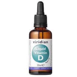 Viridian Vitamin D3 2000iu Liquid Drops 50ml size #288