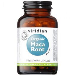 Viridian Maca Root 500mg Veg Caps 60 size #839