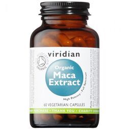 Viridian Maca Extract Veg Caps 60 size #838