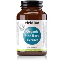 Viridian Pine Bark Extract Veg Caps 30 size #127