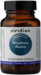 Viridian Rhodiola Rosea Extract Veg Caps 30 size #845