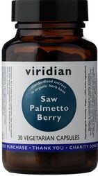 Viridian Saw Palmetto Extract Veg Caps 30 size #860