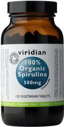 Viridian Spirulina 500mg - Organic # 278