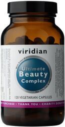Viridian Ultimate Beauty Skin, Hair and Nails Complex Veg Caps 120 size #162