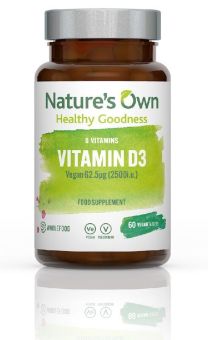 Natures Own Vitamin D3 - 60 tablets